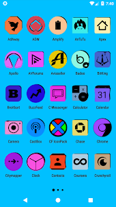 Colorful Flat Icon Pack