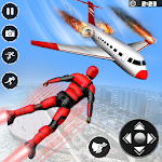 Cover Image of डाउनलोड Light Flying Speed Superhero: Rescue Robot Games  APK