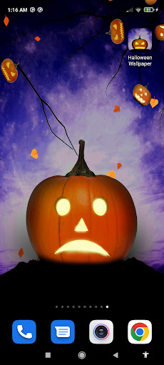 Halloween Live Wallpaper Screen 2