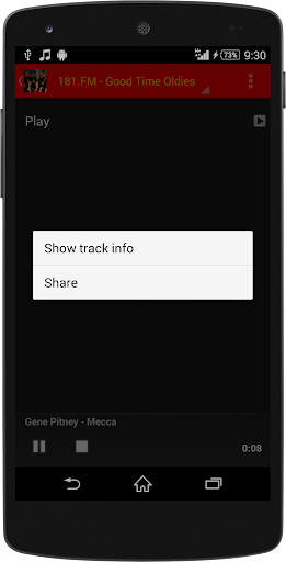 Rock Music RADIO Screen 2