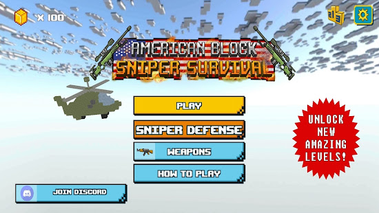 American Block Sniper Survival 107 APK screenshots 4