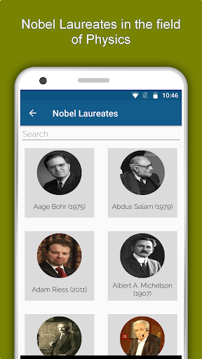 Screenshot of Physics Dictionary Offline App