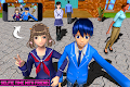 screenshot of Virtual High School Life Sim