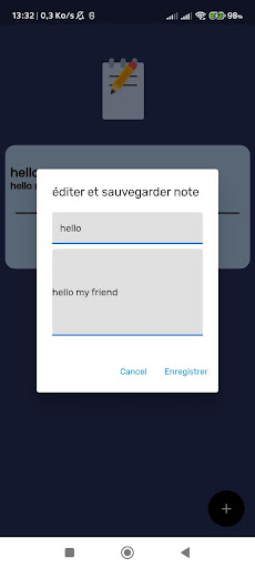 Notes Info Screen 2
