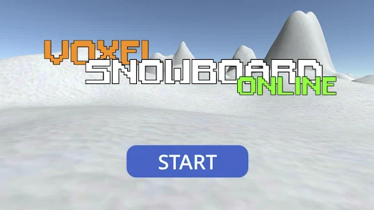 Voxel Snowboard ONLINE