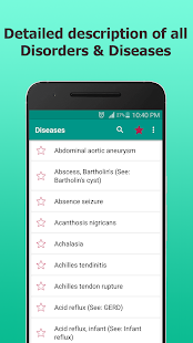 Diseases Dictionary & Treatments Offline 3.9 Screenshots 1