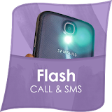 Flash Alert on Call and SMS icon