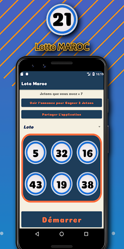 Android application Maroc Lotto Morocco screenshort