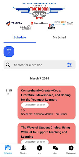 Android application NCTIES2024 screenshort