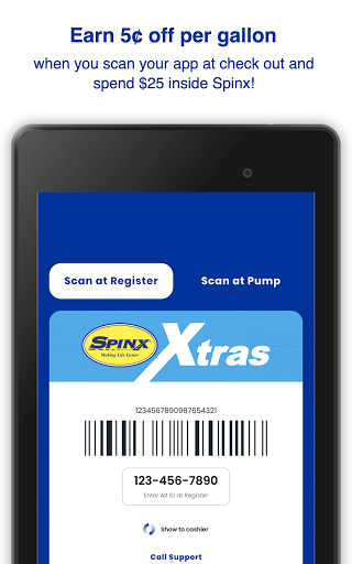 Spinx Xtras Screen 2