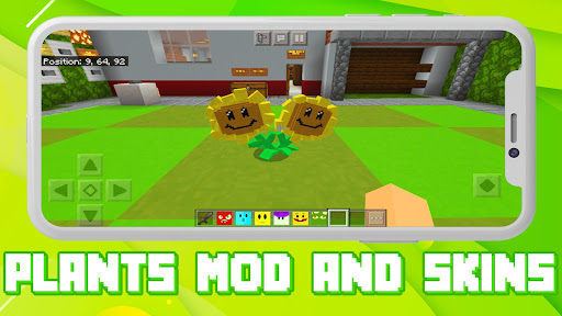 Mod Plants Vs Zombies For MCPE