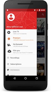 FilmOn EU Live TV Chromecast Screenshot