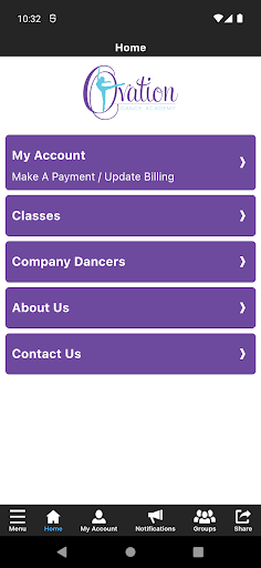 Ovation Dance Academy Screen 2