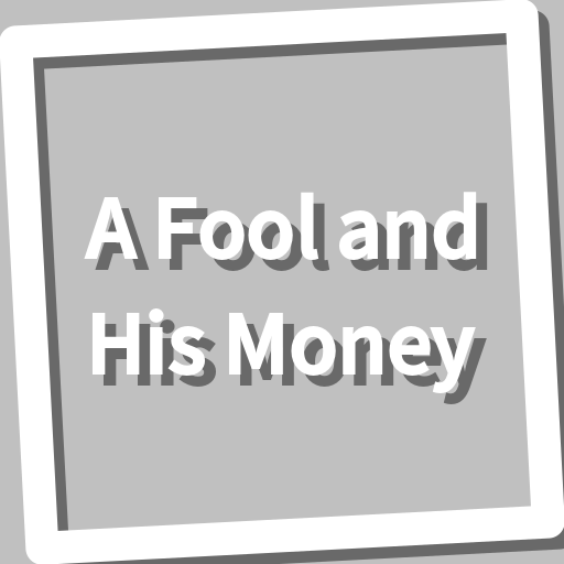 Book, A Fool and His Money logo