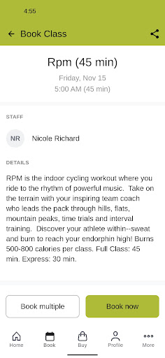Spoga Fitness Center Screenshot 3 - AppWisp.com