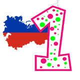 russian number memory board icon