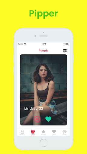 Android application Pipper: Dating App & Friends screenshort