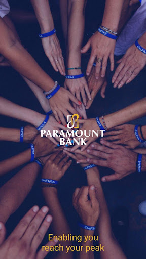 Android application Paramount Bank Mobile app screenshort