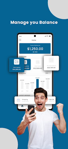 Android application Budget Blaze - Expense Tracker screenshort
