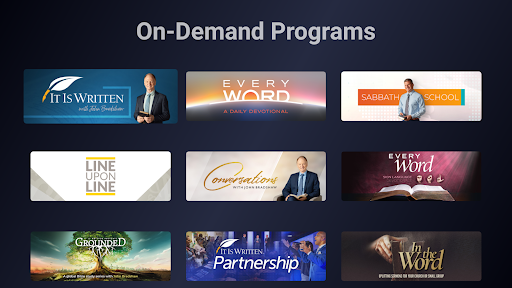 Screenshot of It Is Written TV