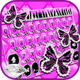 Luxury Butterfly Zebra Theme icon