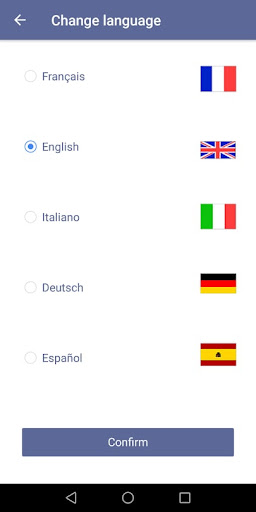 Android application DrinkAp screenshort