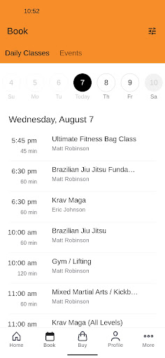 Charleston Krav Maga Screenshot 2 - AppWisp.com