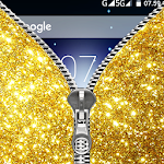 Glitter Zipper: Lock Screen Zipper Simulator Apk