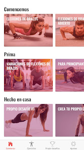Captura de Pantalla 1 Reto de flexiones en 30 días android