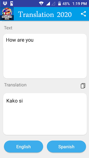 Android application Slovenian - English Translator screenshort