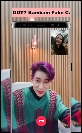 GOT7 Bambam Fake Call Screen 3