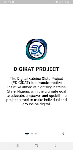 Digikat App Screen 2