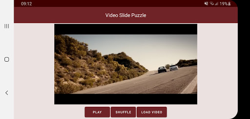Android application Video 15-Puzzle screenshort