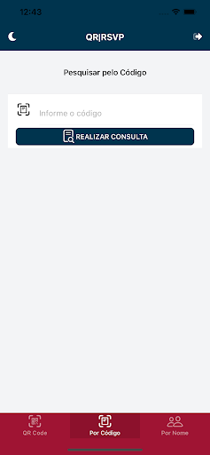 QR|Rsvp Screen 3