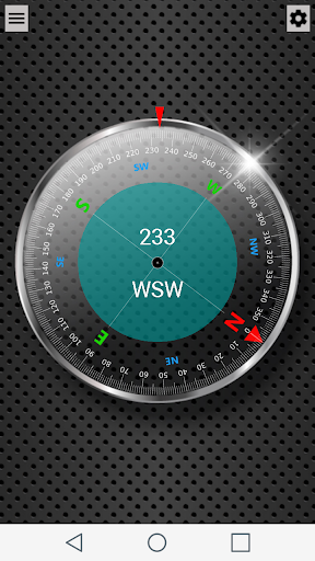 Android application Compass screenshort