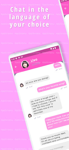 Chat with Blackpink Screen 2