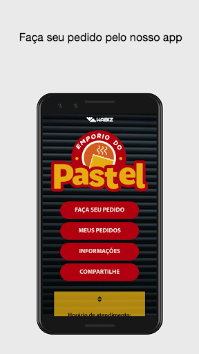 Android application Empório do Pastel screenshort
