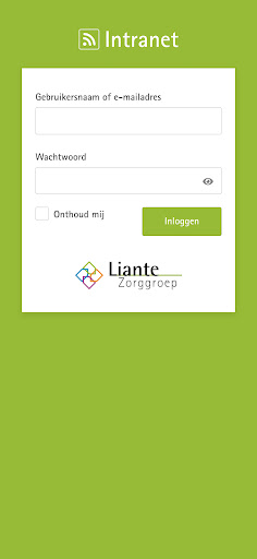 Android application Liante Intranet screenshort