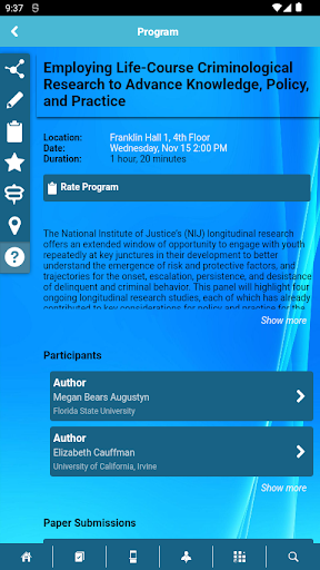 ASC Annual Meeting Screen 3
