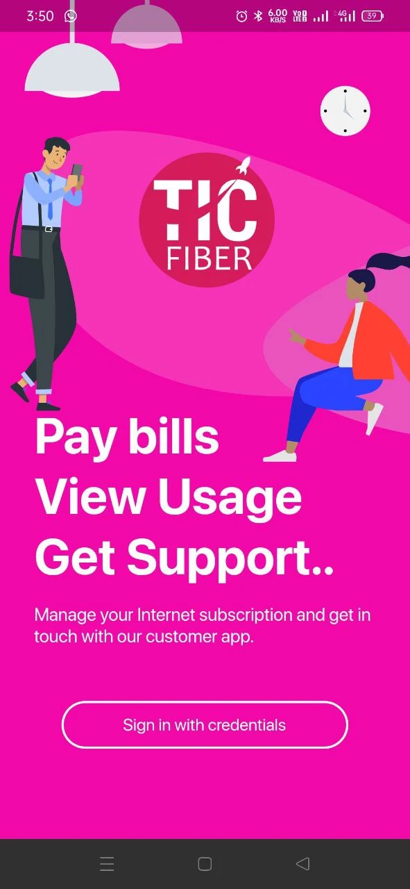 TICFIBER Customer APP