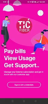 TICFIBER Customer APP screenshot 1