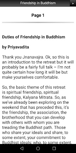 Friendship in Buddhism Screen 2