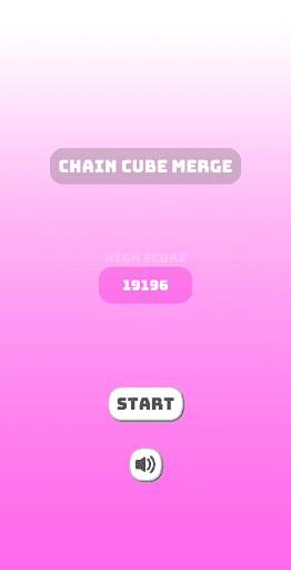 Android application Chain Cube 2048 3D screenshort