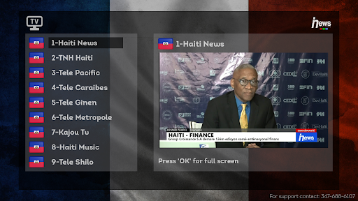 Haiti News Channel Screen 2