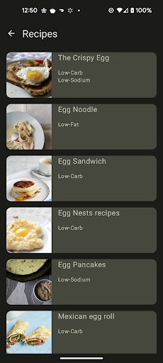 WhatToCook Screen 2