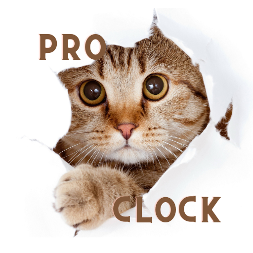 Cat Clock App Pro. logo