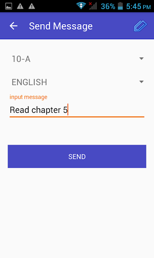 ESSApp Teacher Screen 3