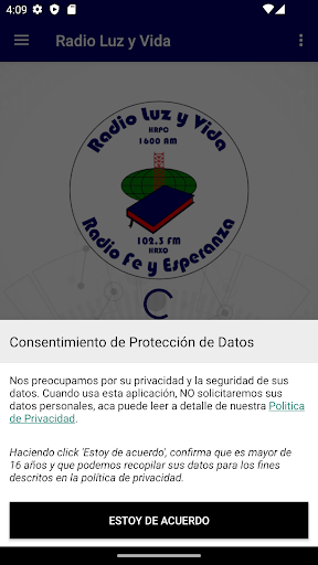 Android application Radio Luz y Vida screenshort
