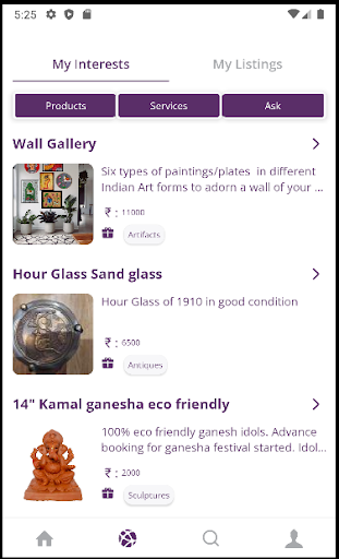 Thigma: Bringing Art to People Screen 3