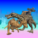 Cover Image of ดาวน์โหลด Dino Battle  APK